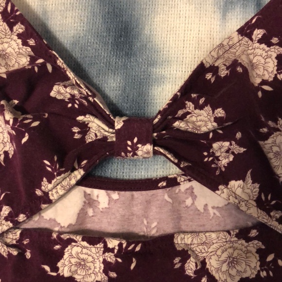 Forever 21 Floral Crop Top - Picture 5 of 5